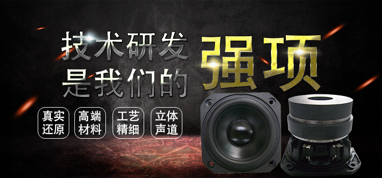 78mm20w HiFi音箱喇叭