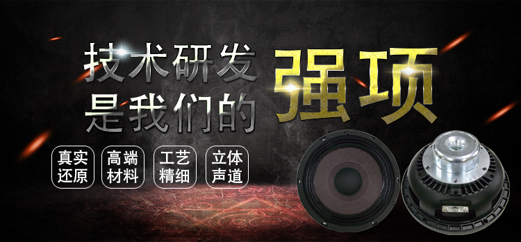 8寸中低音舞臺(tái)音箱喇叭廠家